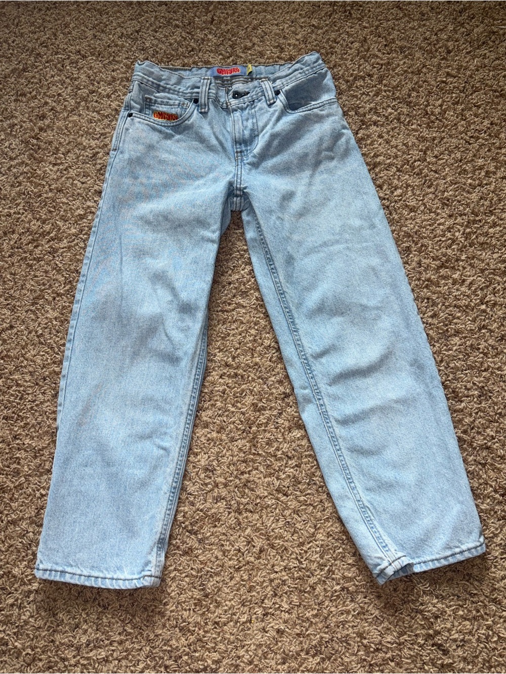 Empyre Loose Fit Light Wash Denim Skate Jeans size 24